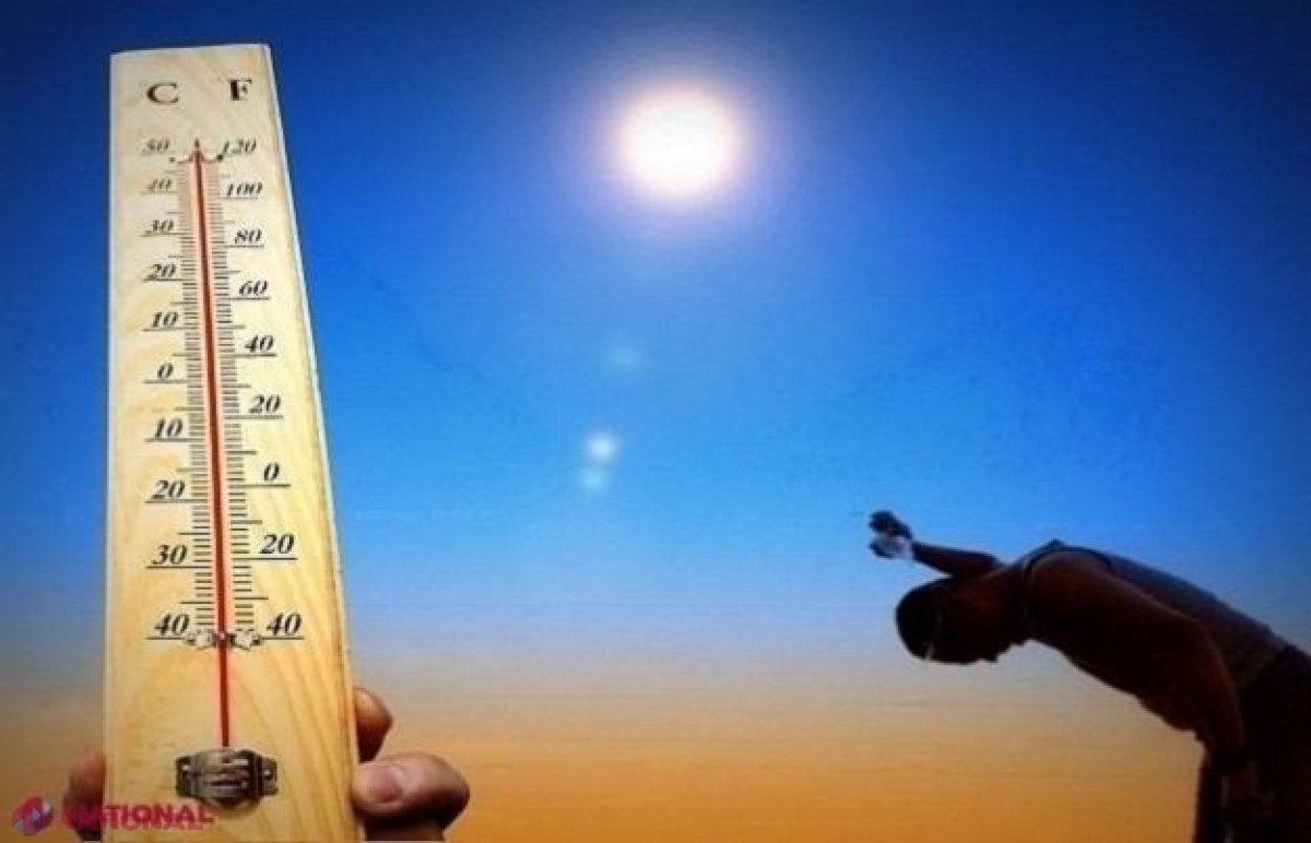METEO // Săptămână de FOC în R. Moldova: Maxime de peste 35 de grade Celsius