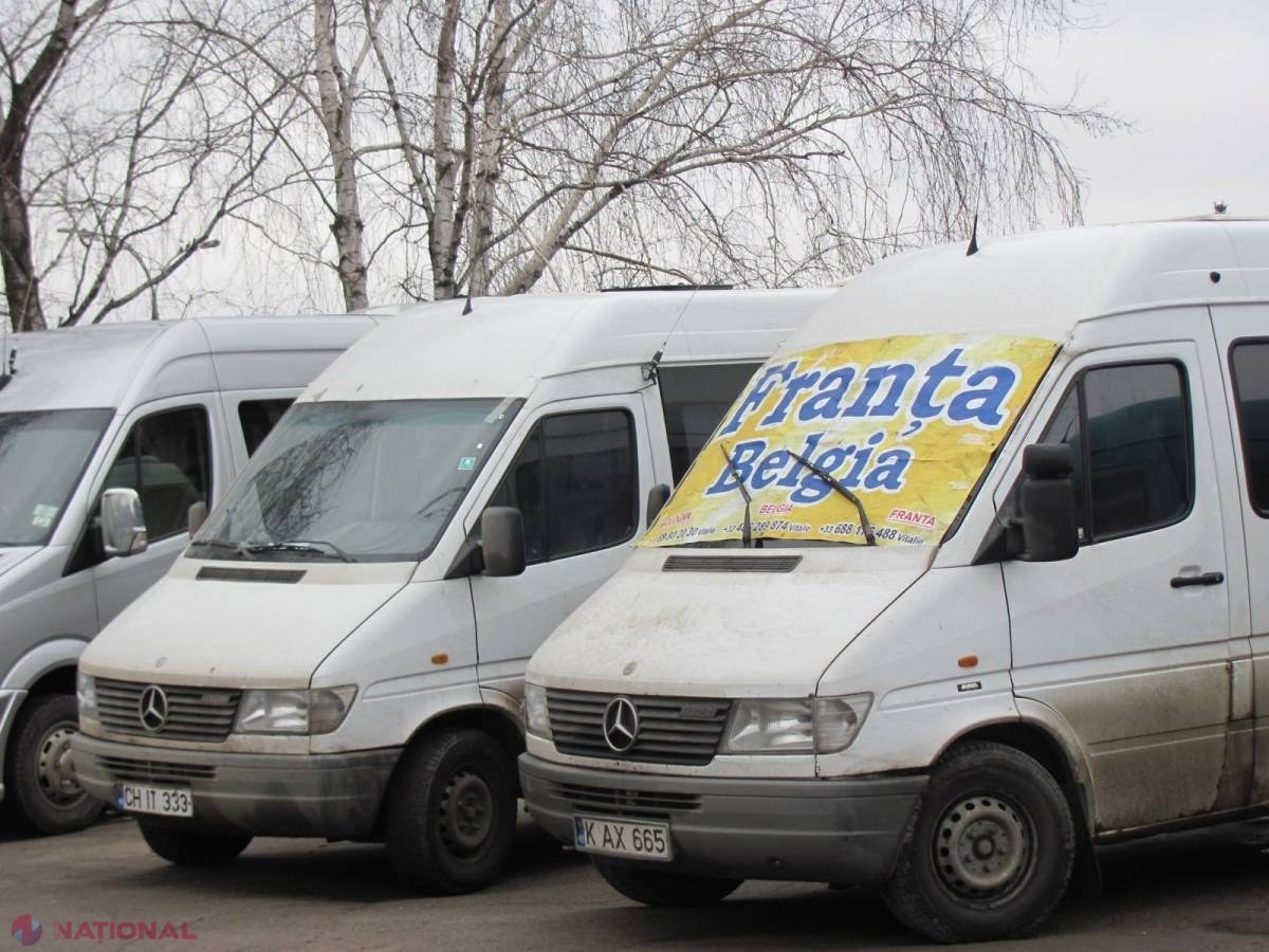 „SPAIMA” șoferilor de microbuze de pe ruta Chișinău-Paris, pe mâinile oamenilor legii din Franța