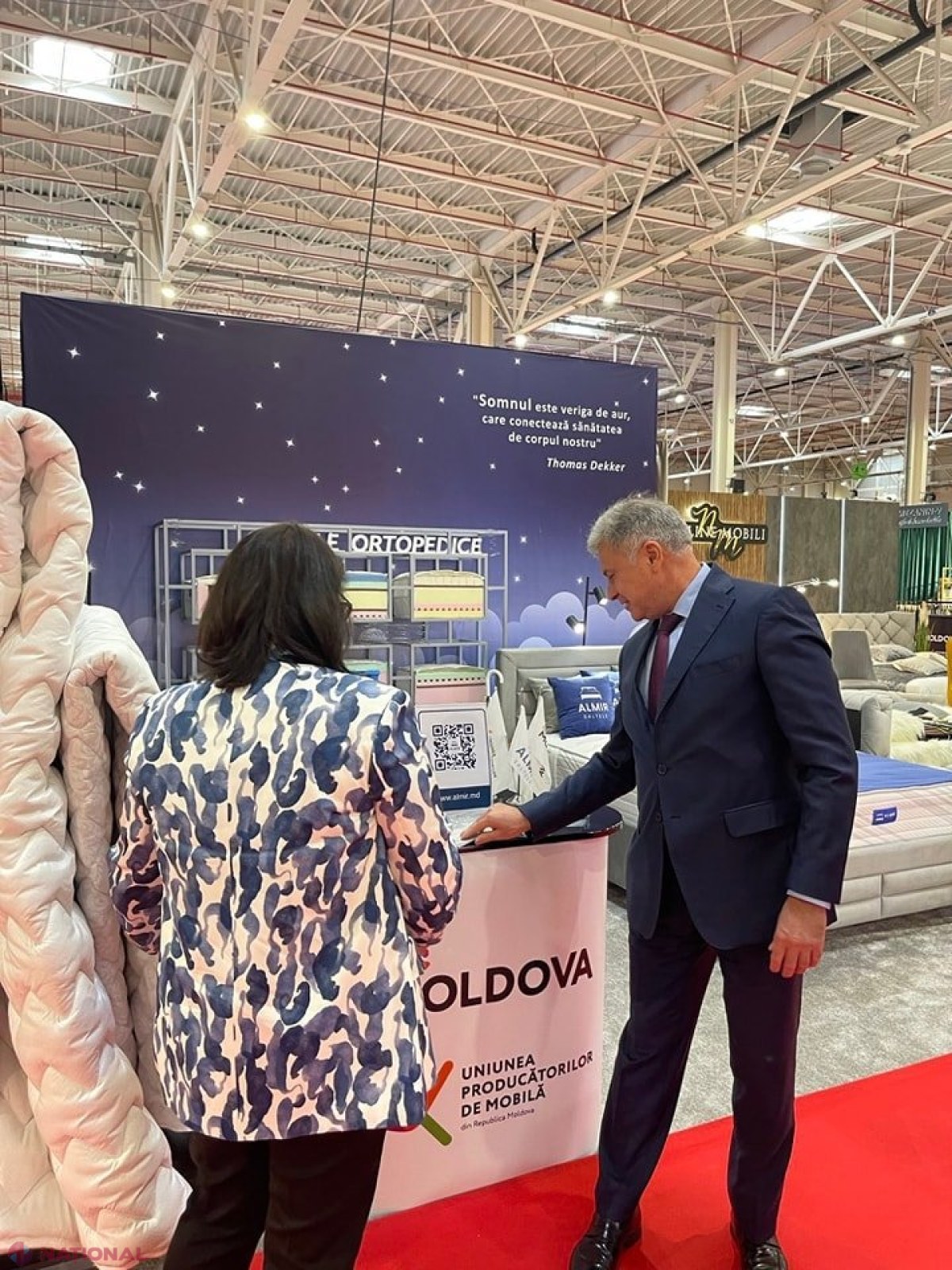 FOTO // Zece producători de MOBILĂ, decorațiuni și echipamente reprezintă R. Moldova la Expoziția internațională BIFE-SIM 2024 de la București