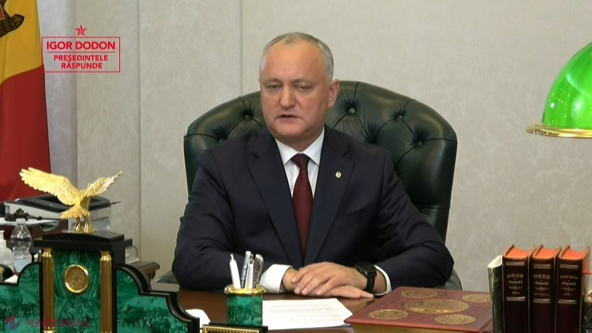 Dodon PROPUNE organizarea alegerilor anticipate. Ce spune despre preluarea funcției de PREMIER și despre o nouă COALIȚIE de guvernare