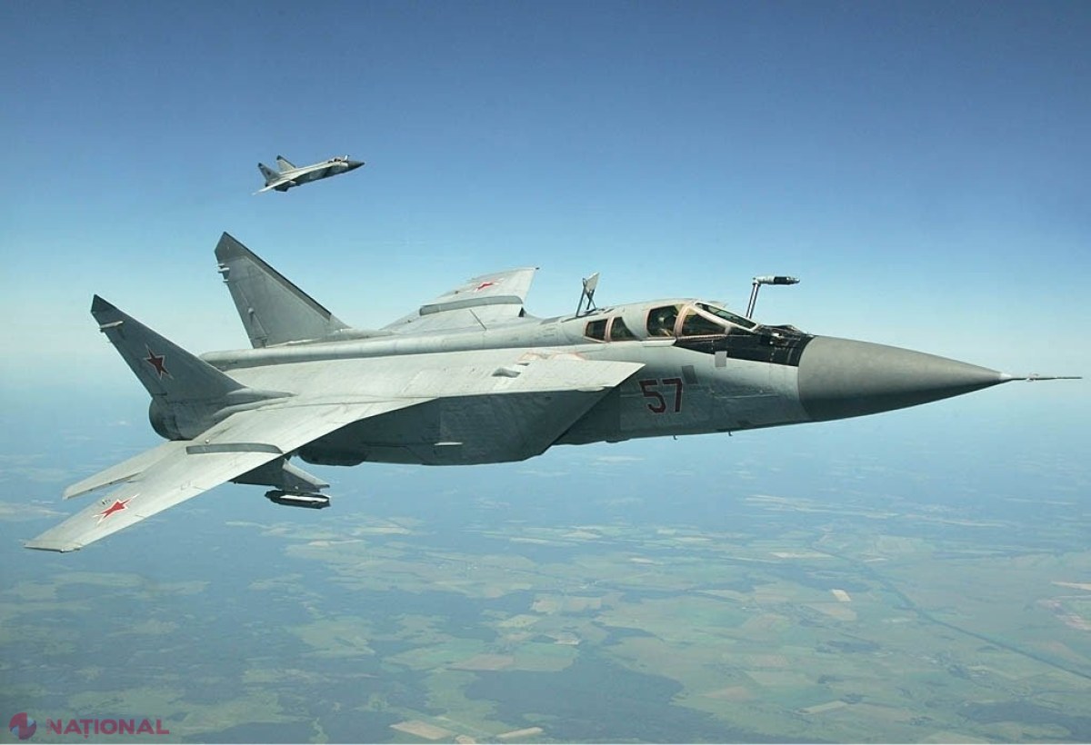 VIDEO // Un avion de luptă MiG-31 s-a prăbușit în Rusia. Aeronava este folosită pentru lansarea rachetelor hipersonice Kinjal în Ucraina