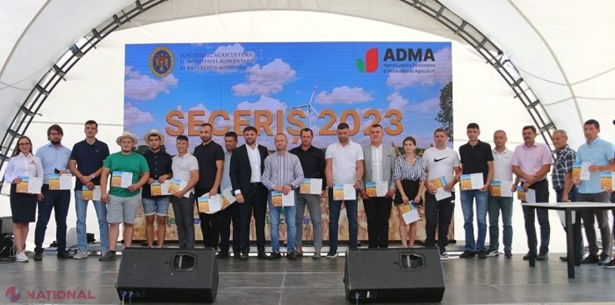 Aproape 200 de agricultori din R. Moldova, premiați la sfârșitul campaniei de recoltare: Peste patru tone de grâu per hectar