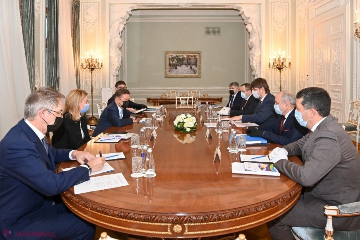 FOTO // Rușii de la „Gazprom” oferă primele informații despre NEGOCIERILE cu vicepremierul Spînu