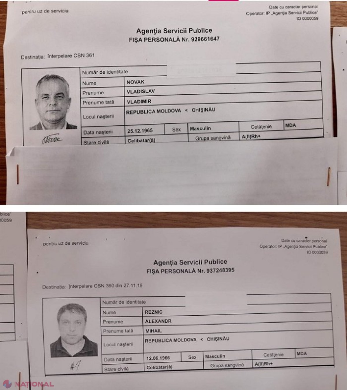 Procuratura a stabilit că Plahotniuc și Vaja Jhashi au obținut LEGAL cea de-a doua identitate și a CLASAT procesul penal