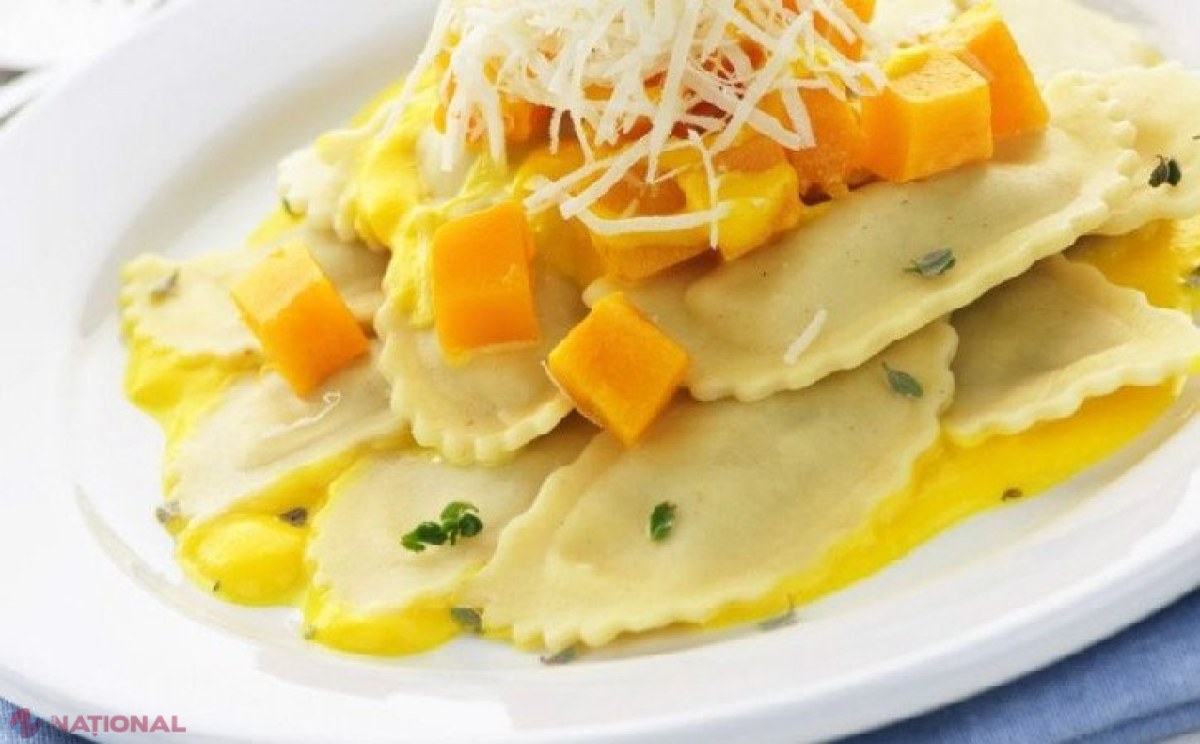 REȚETĂ // Un preparat de toamnă. Paste cu dovleac şi brânză ricotta