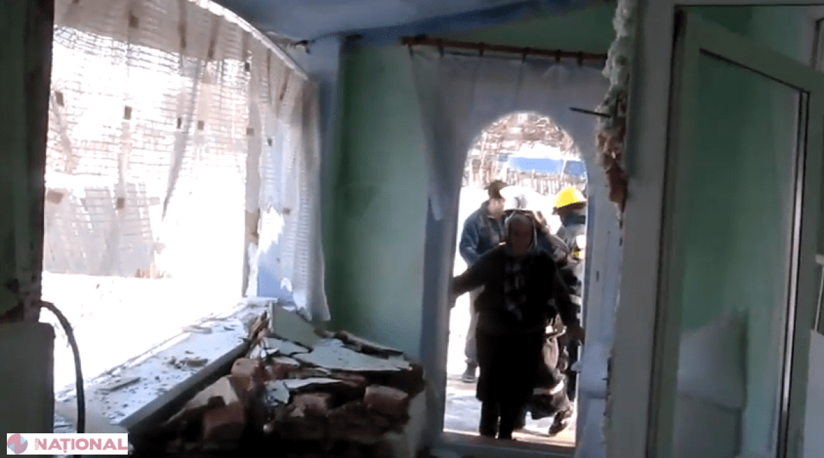 VIDEO // EXPLOZIE la Cahul: Bărbat ars pe mâini și față, iar casa - distrusă
