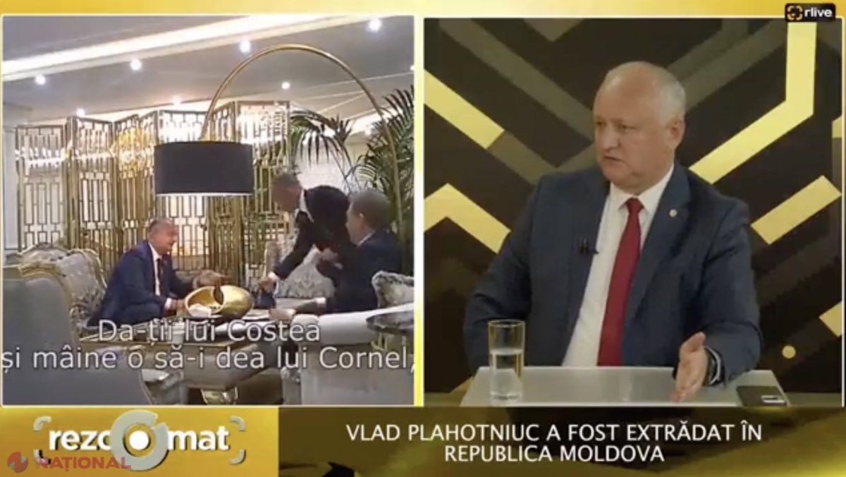 VIDEO // Igor Dodon, pus la punct în direct de o JURNALISTĂ, după ce a spus că NU ar fi știut ce e în „kuliokul” pe care i l-a întins Plahotniuc: „Dle Dodon, eu cred că jucați acum teatru…”
