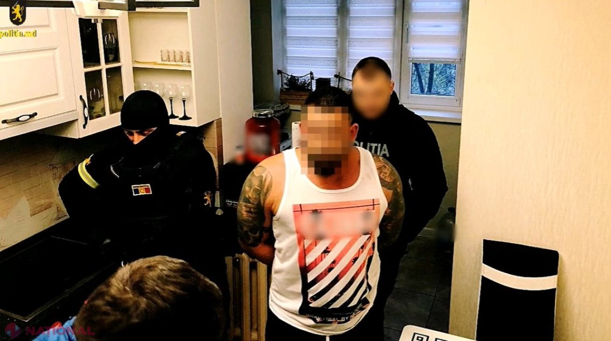 VIDEO // A fost prins după două luni de căutări. Insul care ar fi ȘANTAJAT și estorcat mii de euro de la un locuitor din orașul Hâncești a fost reținut întru-un apartament din Chișinău
