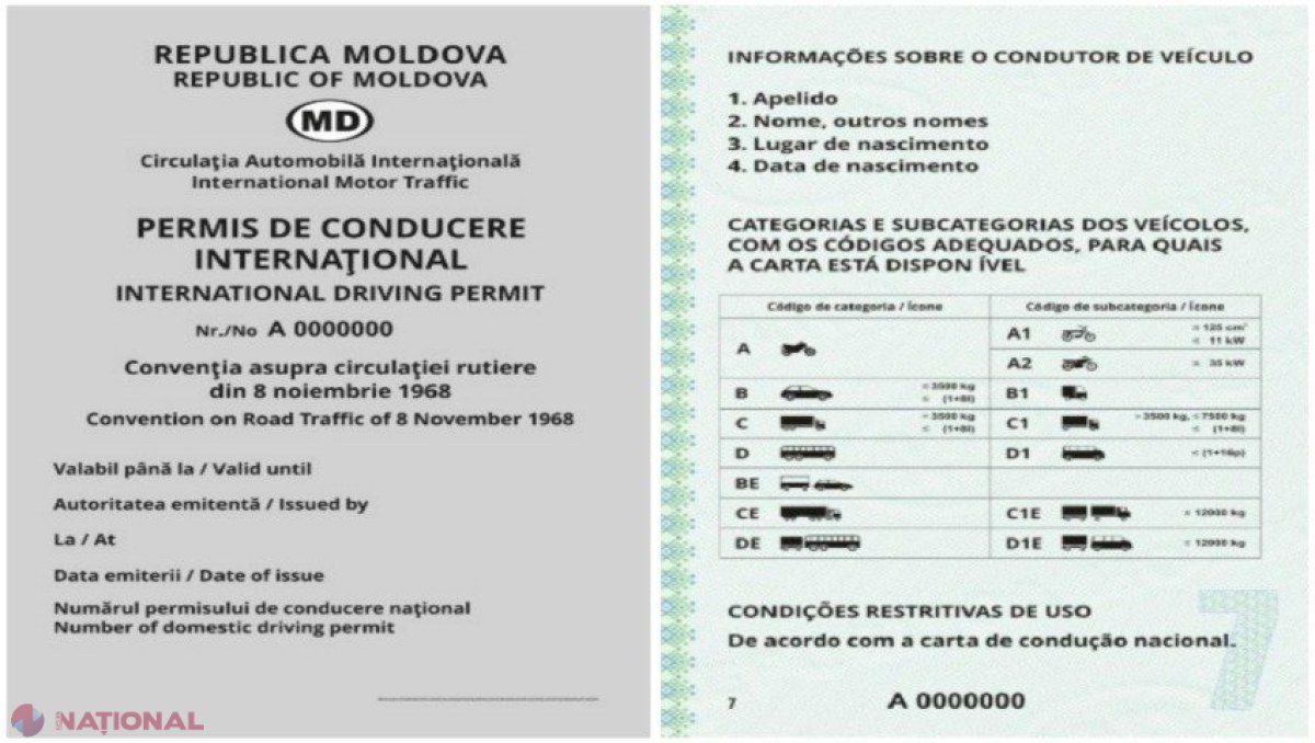 Cetățenii R. Moldova pot obține permisul de conducere INTERNAȚIONAL în doar șase ore. Care sunt COSTURILE și în câte state e valabil documentul