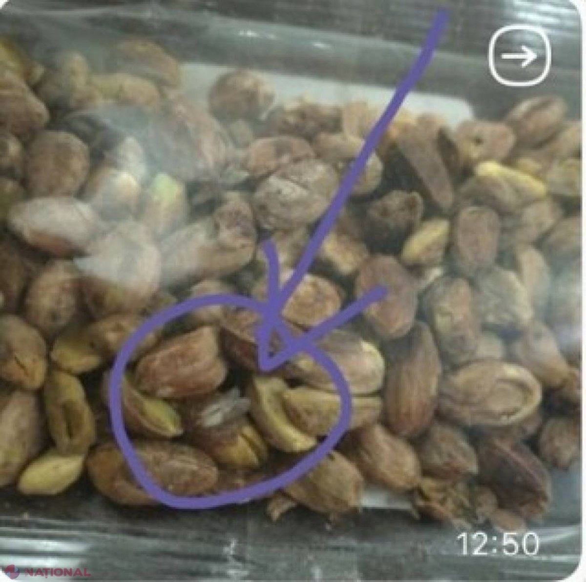Produse cu VIERMI, pe rafturile unui magazin din R. Moldova