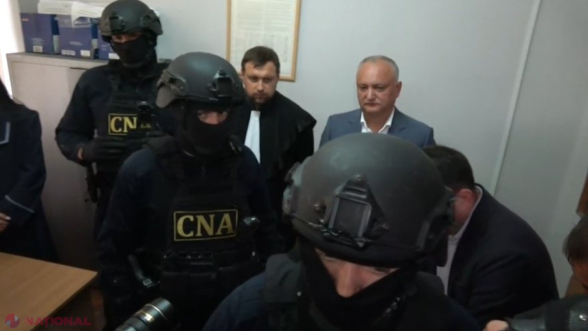 Dodon va sta în AREST la domiciliu în următoarele 30 de zile, iar cumnatul său - în Penitenciarul nr. 13