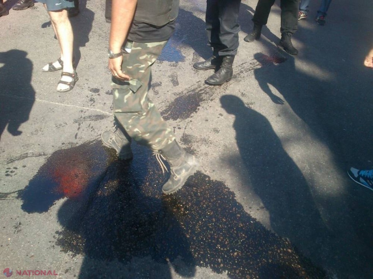 Noi ALTERCAȚII pe Maidan: Petarde, grenade fumigene și cocktailuri Molotov