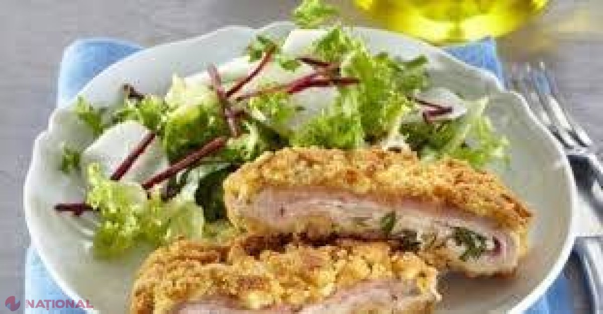 REȚETĂ // Cordon bleu cu spanac 