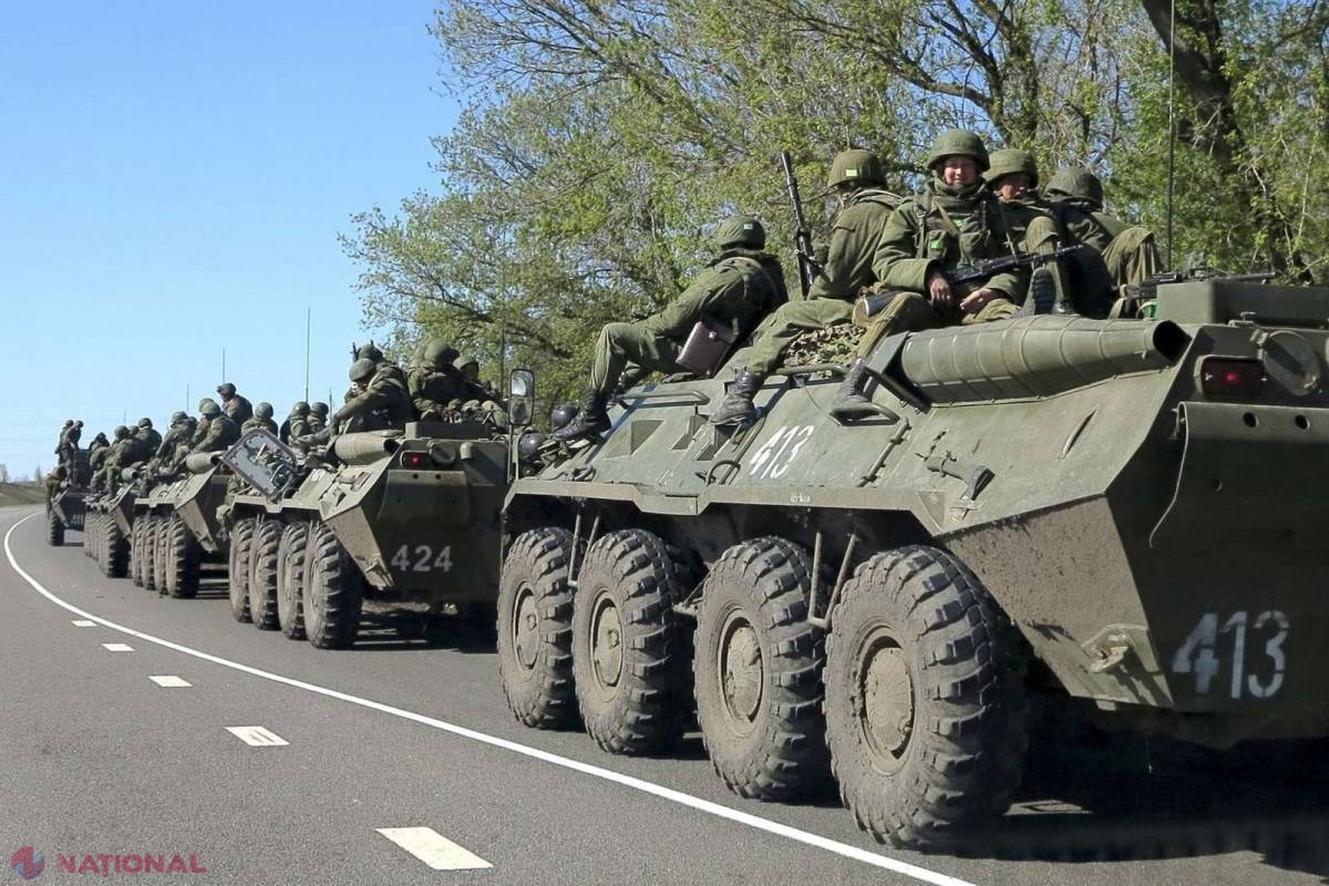 Rusia TENSIONEAZĂ din nou situația din Ucraina. Peste o SUTĂ de tancuri, ALINIATE la frontieră