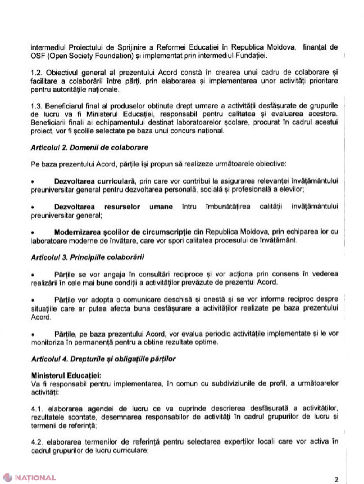 DOC // Unde ar fi ajuns MILIONUL de dolari oferit de miliardarul Soros pentru Ministerul Educației de la Chișinău