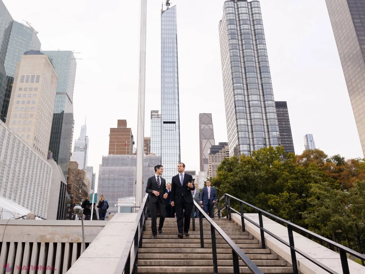 Vasile Tofan și Rob Jetten au discutat la New York despre parcursul european și cooperarea economică dintre Republica Moldova și Țările de Jos
