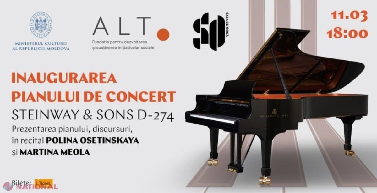 Achiziție istorică pentru Sala cu Orgă din Chișinău: Ultimul pian de concert fusese cumpărat acum 38 de ani