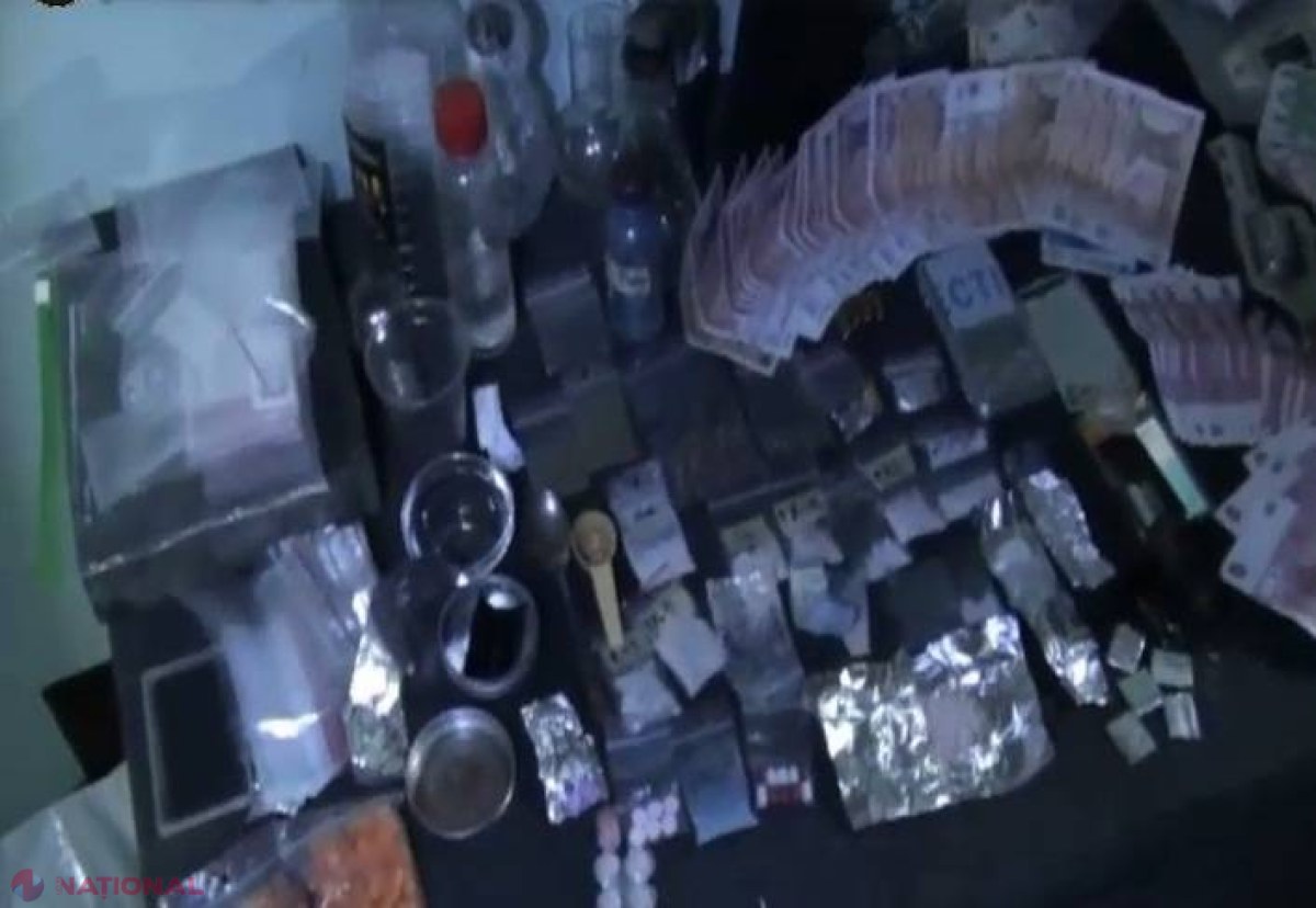 Speluncă de droguri într-un garaj din capitală