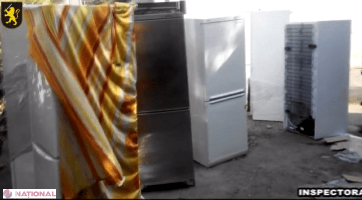 Frigidere pline cu tehnică de uz casnic și detergenți, la Terminalul vamal din Bălți