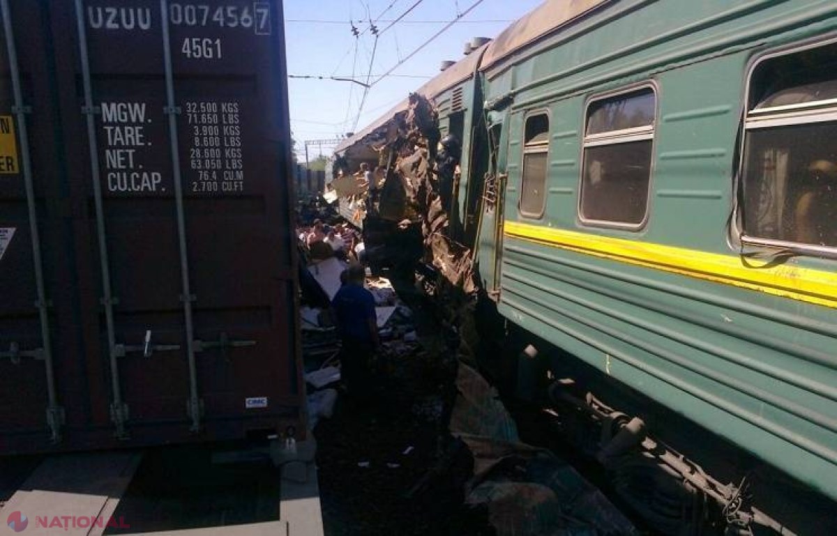 Accident GRAV în Rusia cu implicarea unui tren de pe cursa Moscova-Chișinău: Cinci morți și 16 răniți