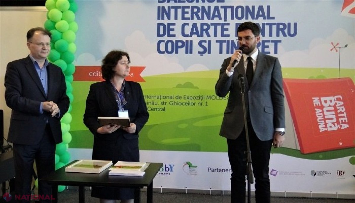 FOTO // ICR Chișinău a acordat trei premii la Salonul Internațional de Carte pentru Copii și Tineret, ediția a XXV-a: „Mulțumim pentru această sărbătoare care are în centrul atenției cartea, copiii și tinerii”