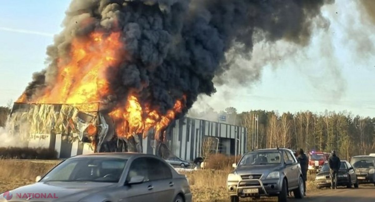 Incendiu puternic la o fabrică americană din Letonia care produce drone pentru Ucraina 