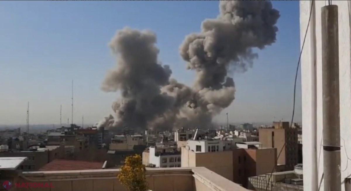 VIDEO // Un nou RĂZBOI zguduie lume. Filmul celui mai „amplu atac aerian” desfășurat vreodată de Israel, în coordonare cu SUA, împotriva Iranului 