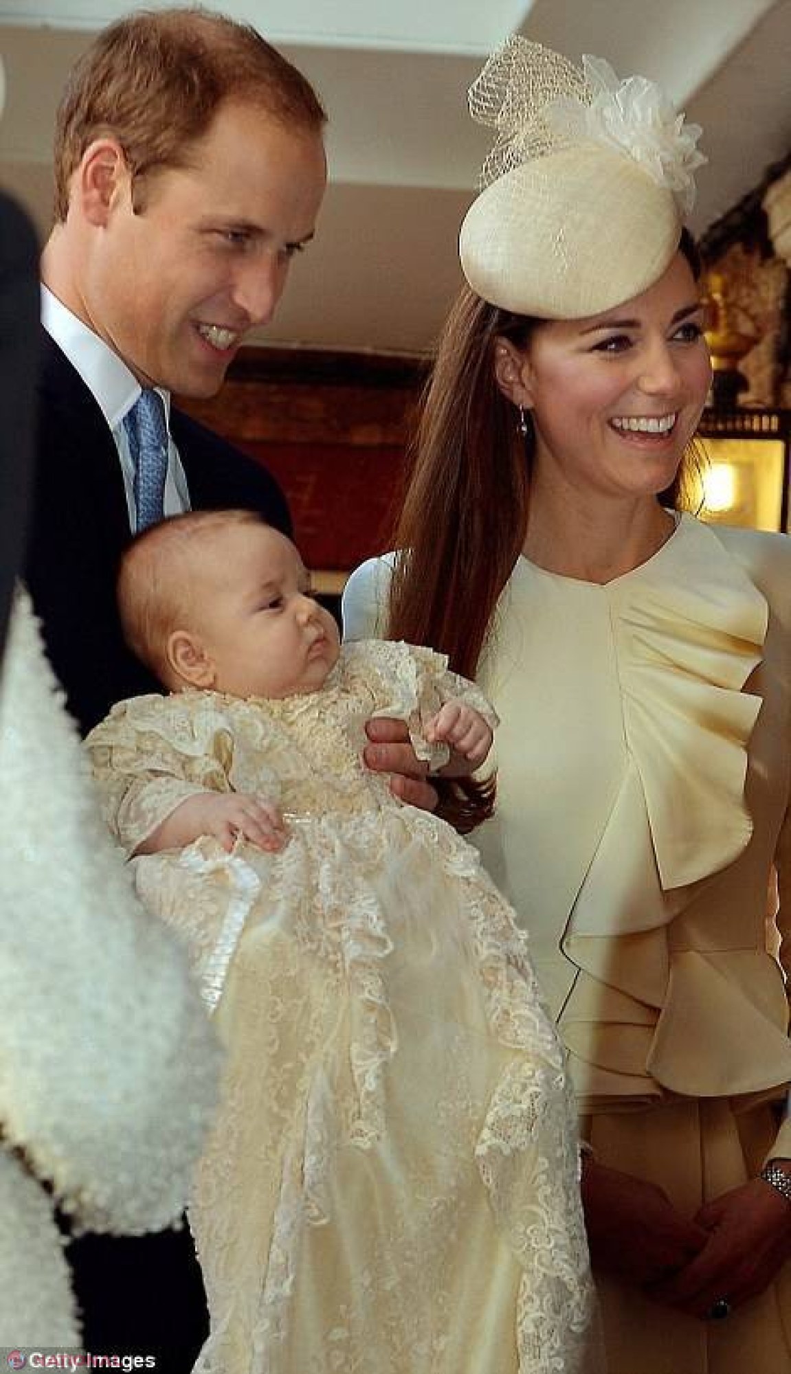 Fotografii de la botezul prințului George
