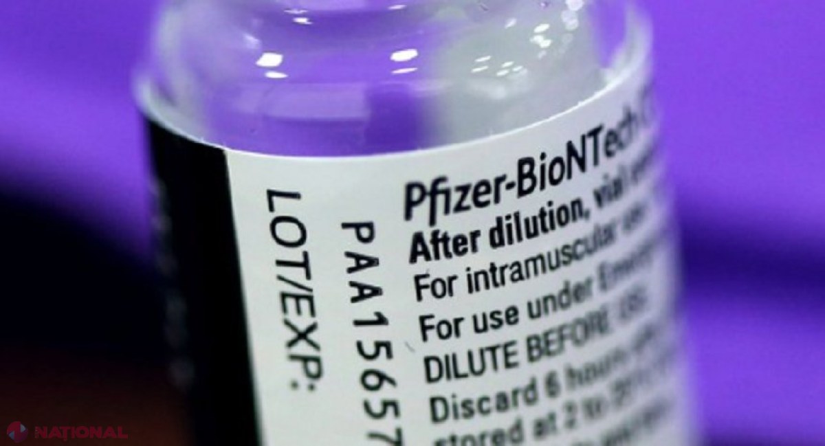 Tranșă RECORD de vaccin Pfizer livrată peste Prut. Peste un MILION de doze ajung luni în România