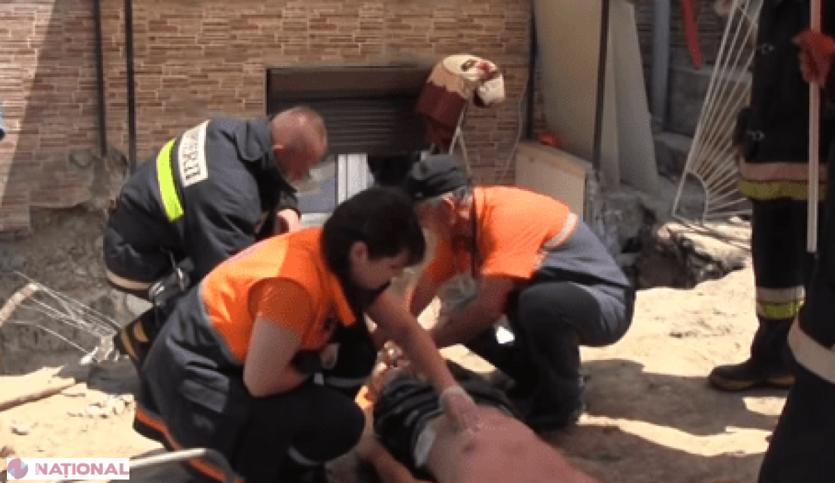 O placă de beton s-a PRĂBUȘIT peste un bărbat la Botanica