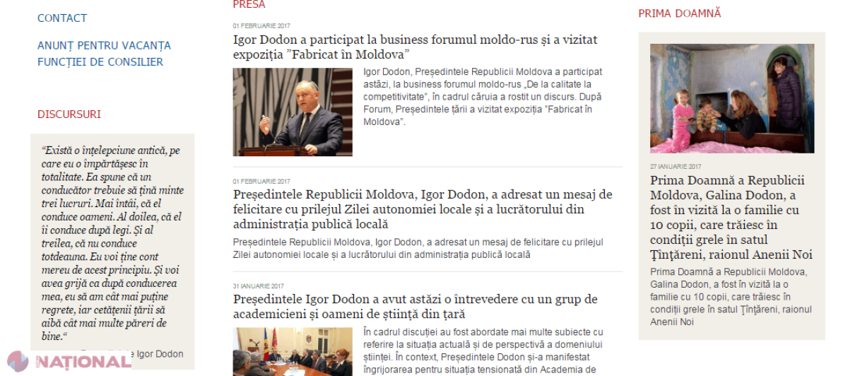 Citatul PREFERAT al șefului statului, la „loc de cinste” pe prima pagină a Președinției: „Există o înțelepciune antică…”