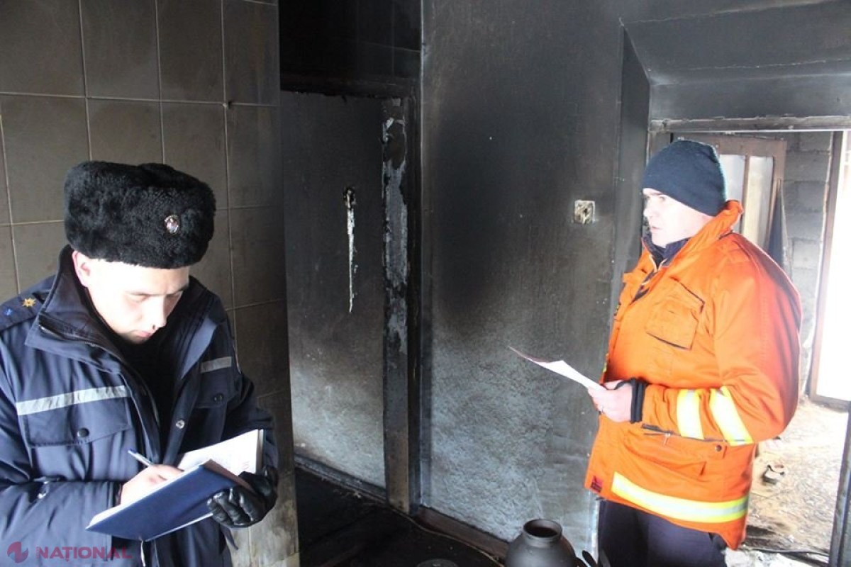 De la ce ar fi izbucnit incendiul în care și-a pierdut viața familia de la Brătuleni: Versiunile înaintate de pompieri