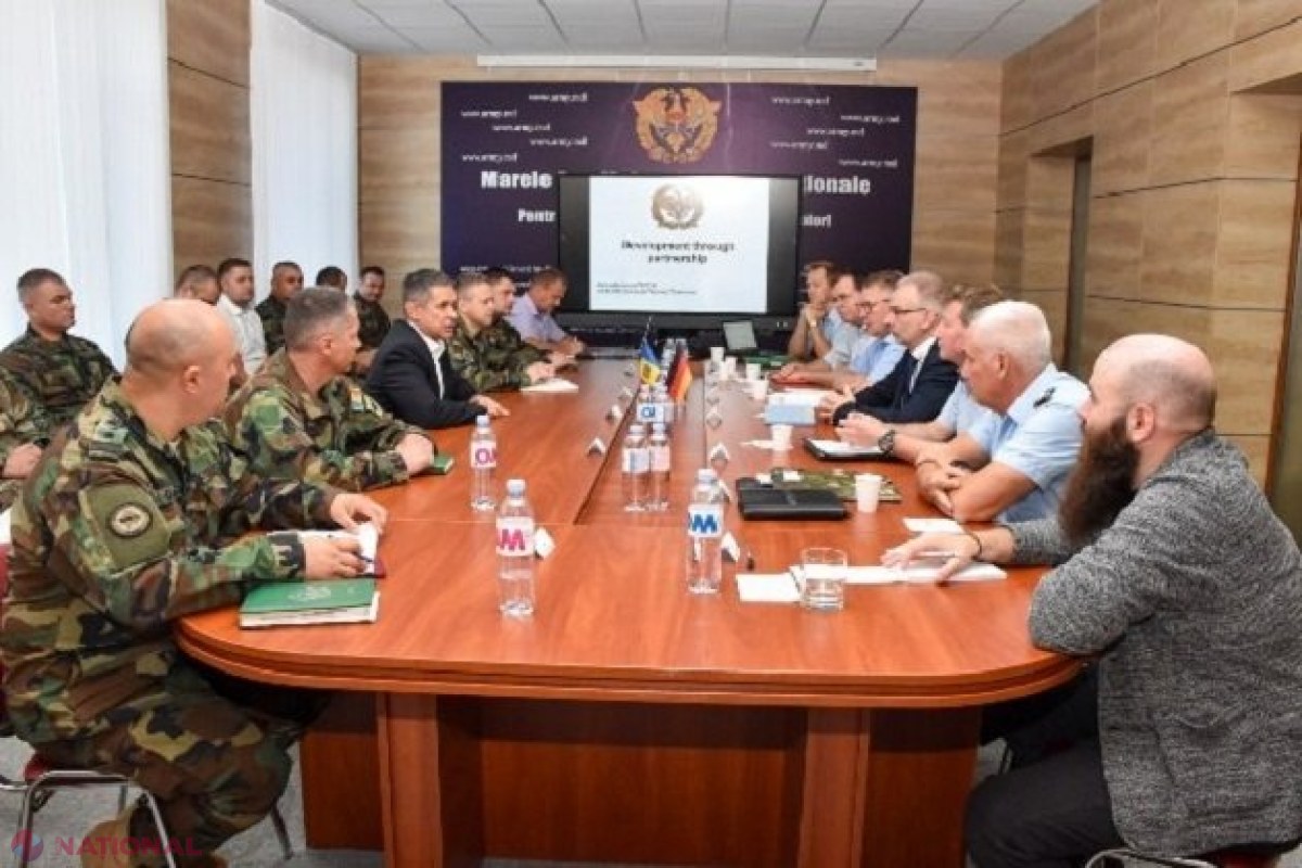 O delegație a Ministerului Apărării de la Berlin, vizită la Chișinău: Oportunități de instruire pentru militarii Armatei Naționale și asistență logistică