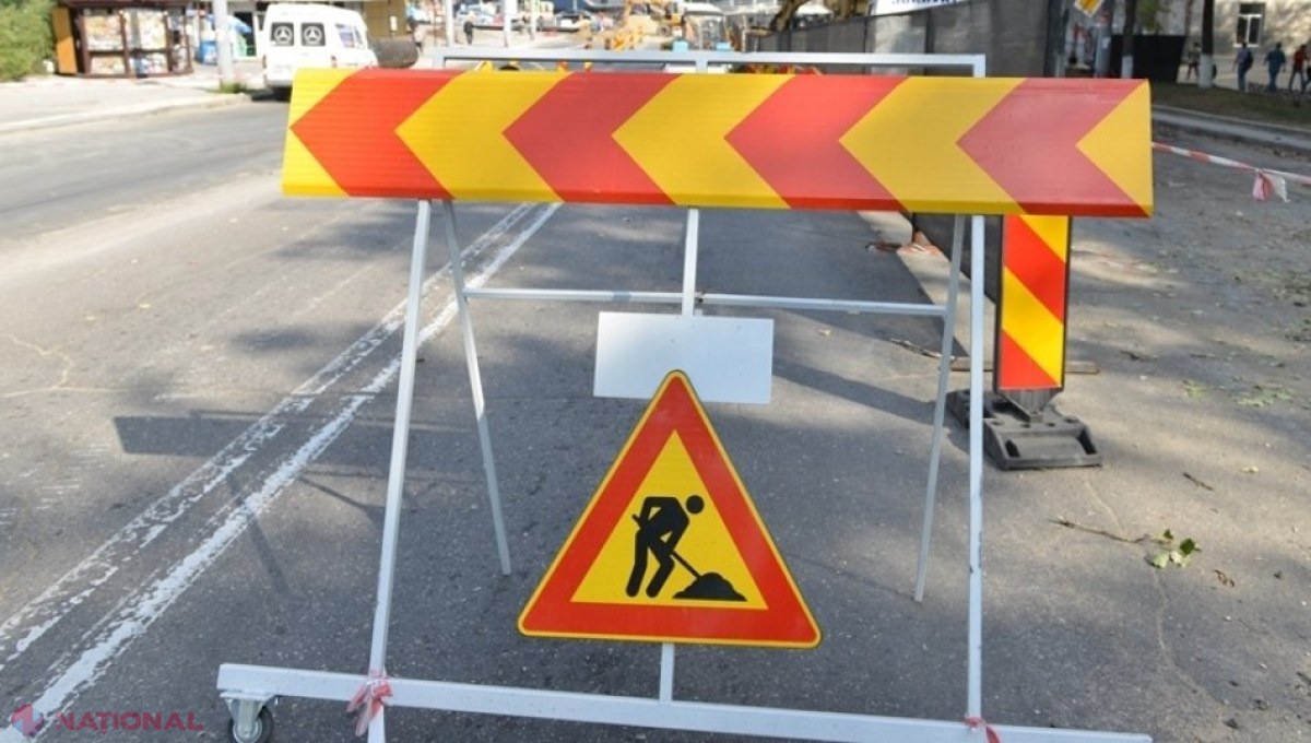 Atenție, șoferi! Traficul rutier pe o bandă a străzii Albișoara, în direcția bd. Grigore Vieru, SUSPENDAT până pe 30 noiembrie