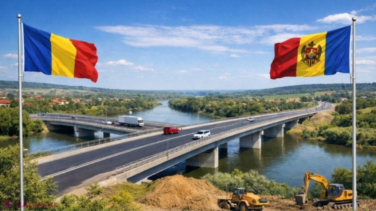 Un nou POD peste Prut, care va lega R. Moldova de UE. Acesta va avea o lungime de 420 de metri, patru benzi de circulație și va fi gata în 24 de luni