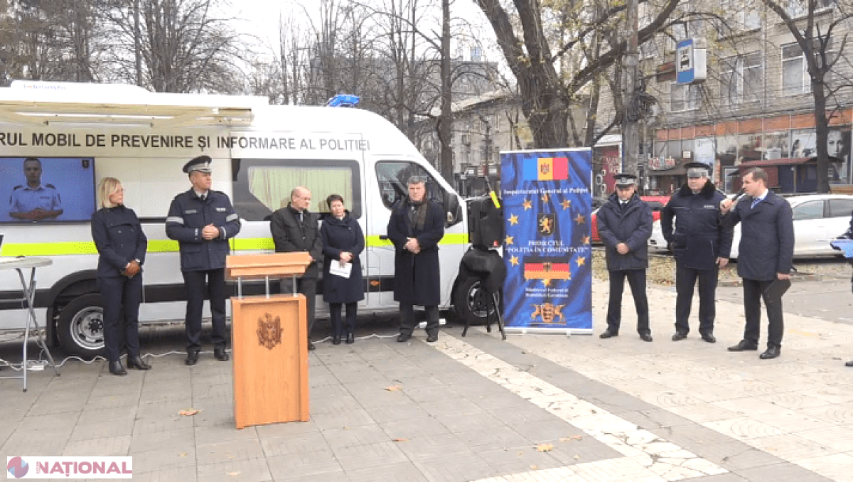 Germania ajută Poliția din R. Moldova să PREVINĂ crimele