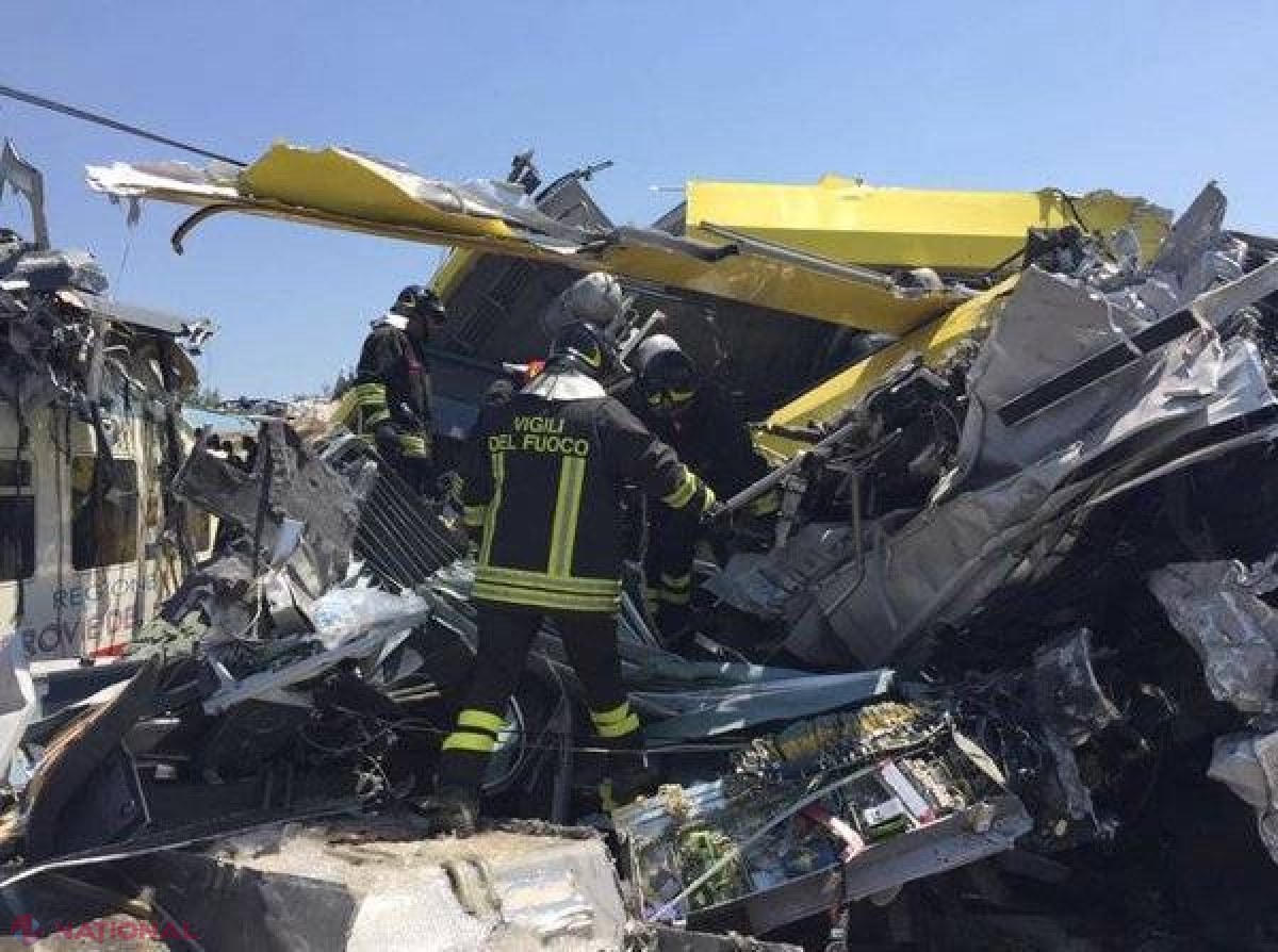 GRAV accident feroviar în Italia. MAEIE caută cetățeni moldoveni printre morți și răniți