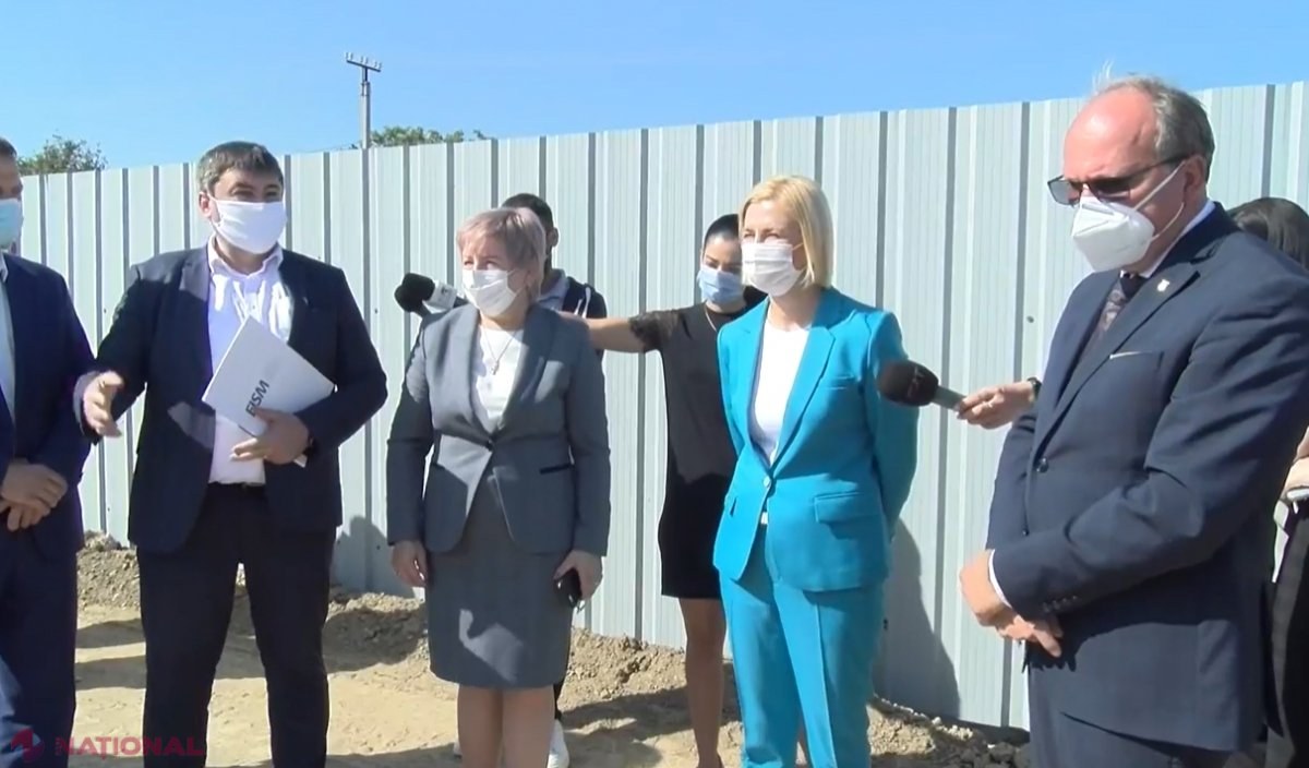 VIDEO // Noul BLOC al Liceului „Mihai Eminescu” din Comrat, ridicat cu susținerea Guvernului României, prinde contur. Ambasadorul Daniel Ioniță a vizitat șantierul și speră ca, la 1 septembrie 2021, clădirea să fie dată în folosință
