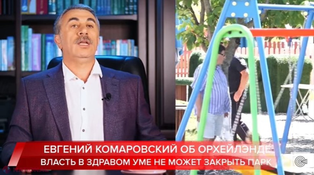 VIDEO // Renumitul medic Evgheni KOMAROVSKI a vorbit despre închiderea parcului de distracții „OrheiLand”: „Nu există nicio logică în decizia autorităților. O guvernare sănătoasă la cap nu poate să închidă un parc”