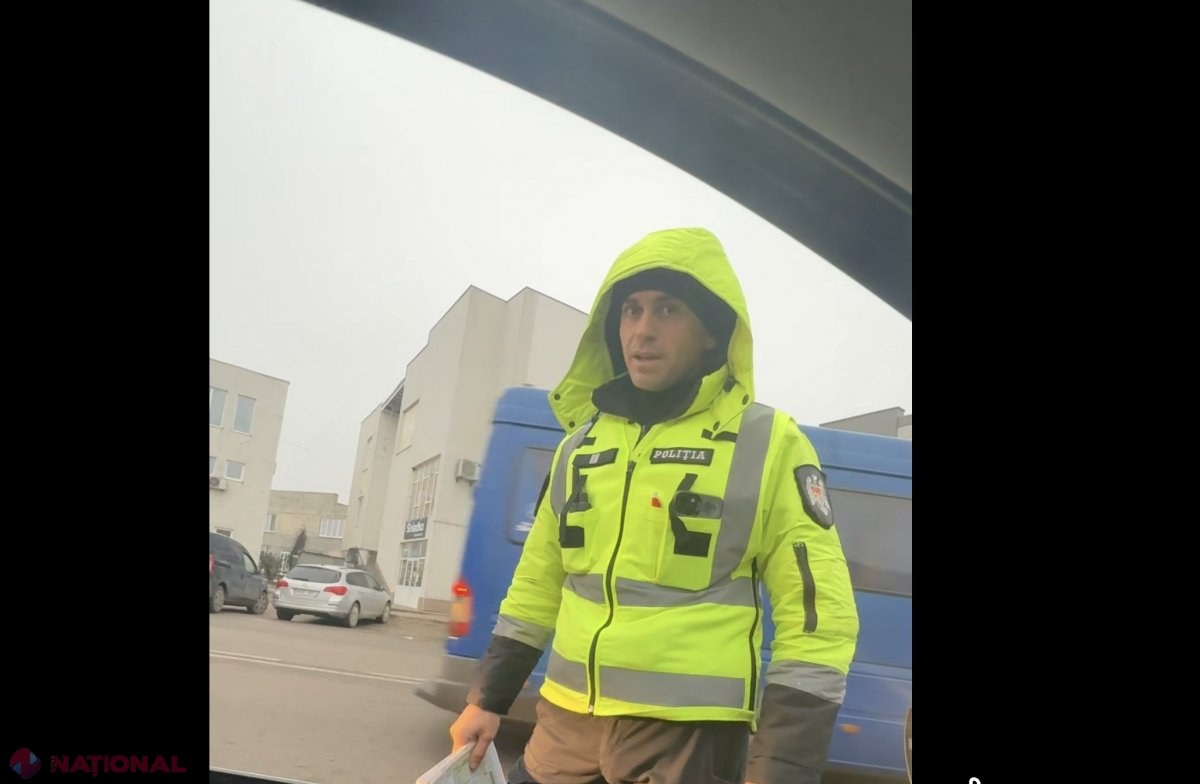 VIDEO // Un polițist l-a pus la punct pe un locuitor al R. Moldova, care îi cerea într-un mod imperativ să-i vorbească în RUSĂ sau să-i pună la dispoziție un TRANSLATOR: „Limba de stat în R. Moldova este ROMÂNA”