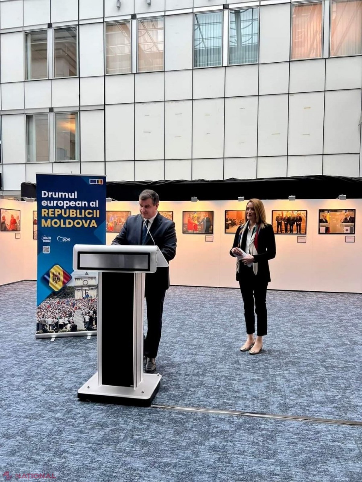1 Decembrie: Expoziţia fotografică „Drumul european al Republicii Moldova'', inaugurată la sediul Parlamentului European de la Bruxelles