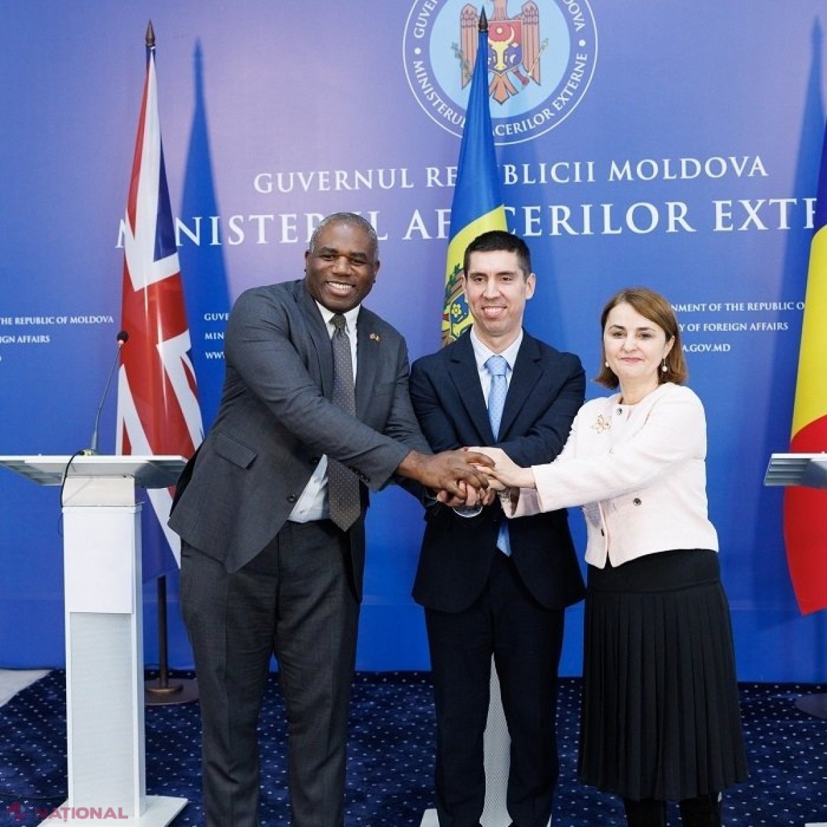 Ministrul de Externe al României, Luminița Odobescu: „R. Moldova nu este singură în fața amenințărilor hibride. Ea are alături parteneri precum România și Regatul Unit. Locul R. Moldova este în Europa”