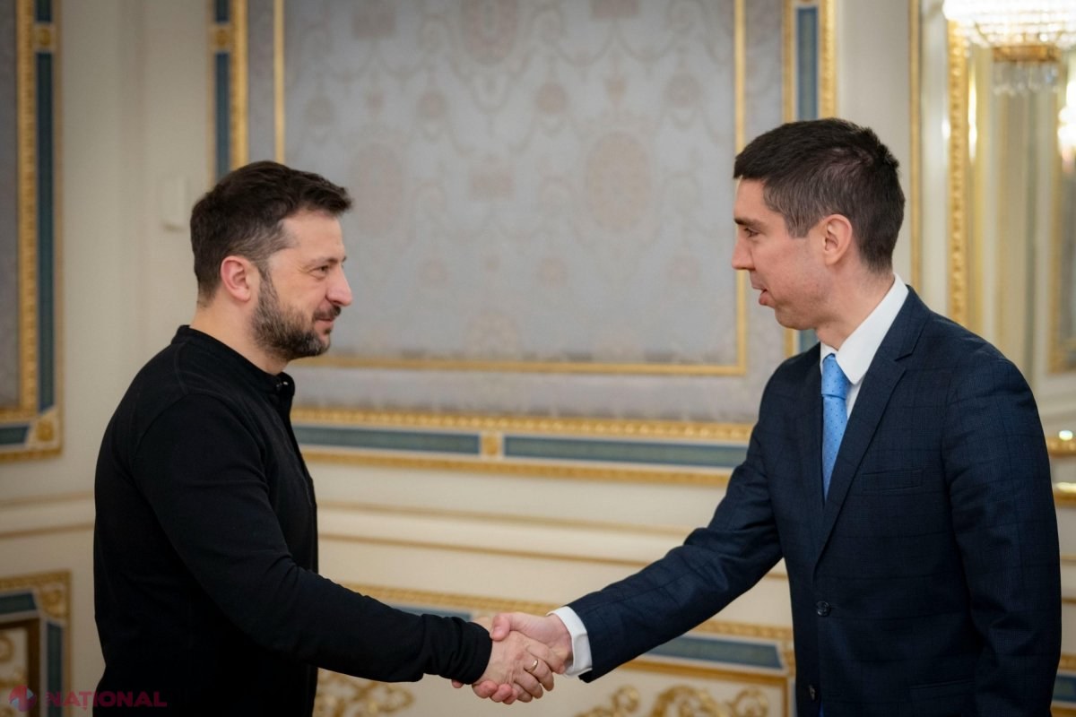 Vicepremierul Mihai Popșoi, întrevedere la Kiev cu Volodimir Zelenski: ,,Ucraina apără valorile noastre comune și protejează R. Moldova de urgia Kremlinului”