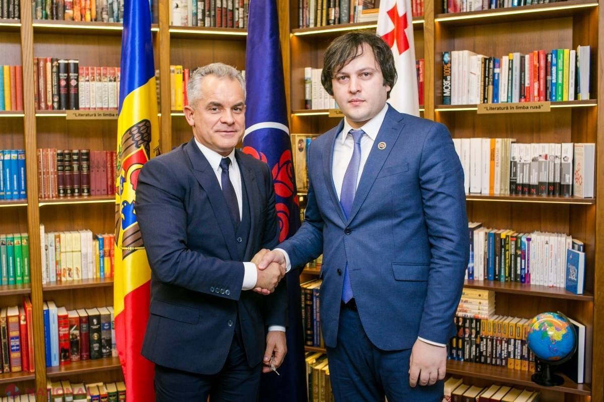 Combaterea PROPAGANDEI, subiect-cheie al discuției dintre liderul PD și președintele Parlamentului Georgiei