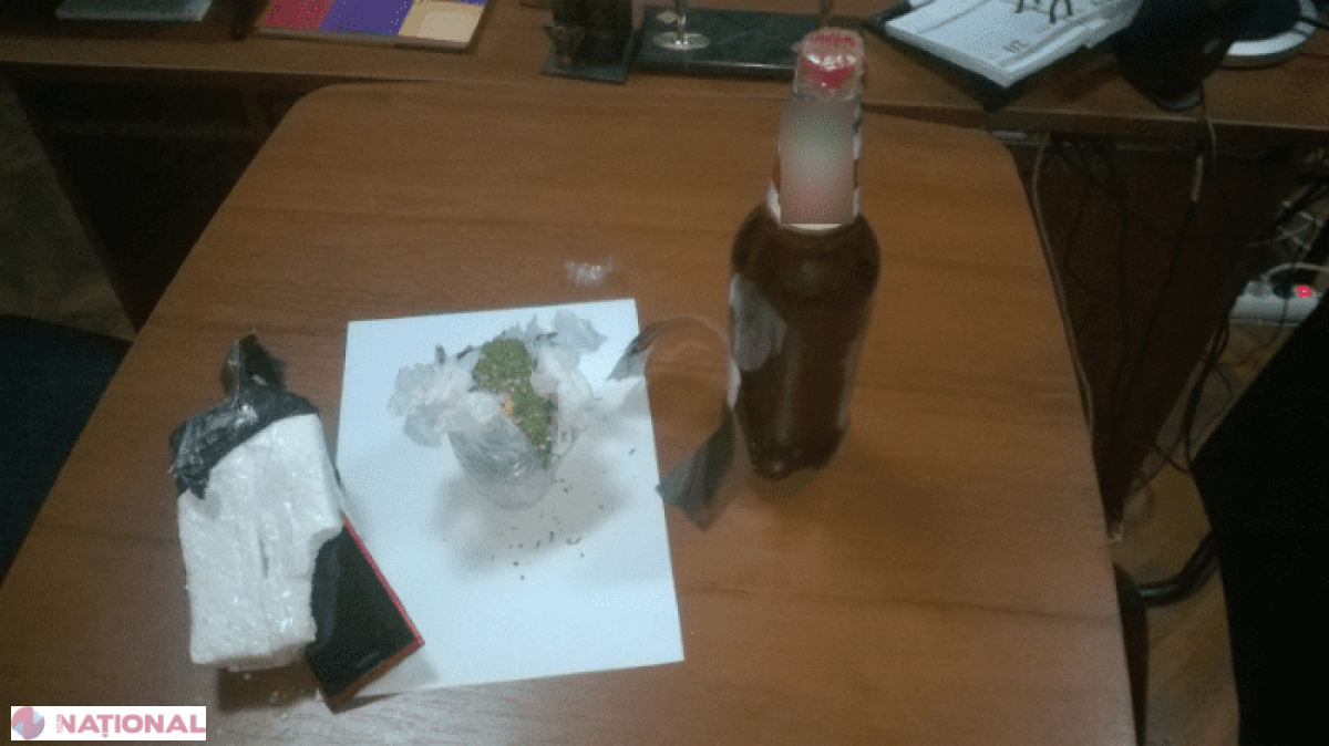 Marijuana, bere și un telefon mobil pentru un deținut de la un penitenciar din R. Moldova