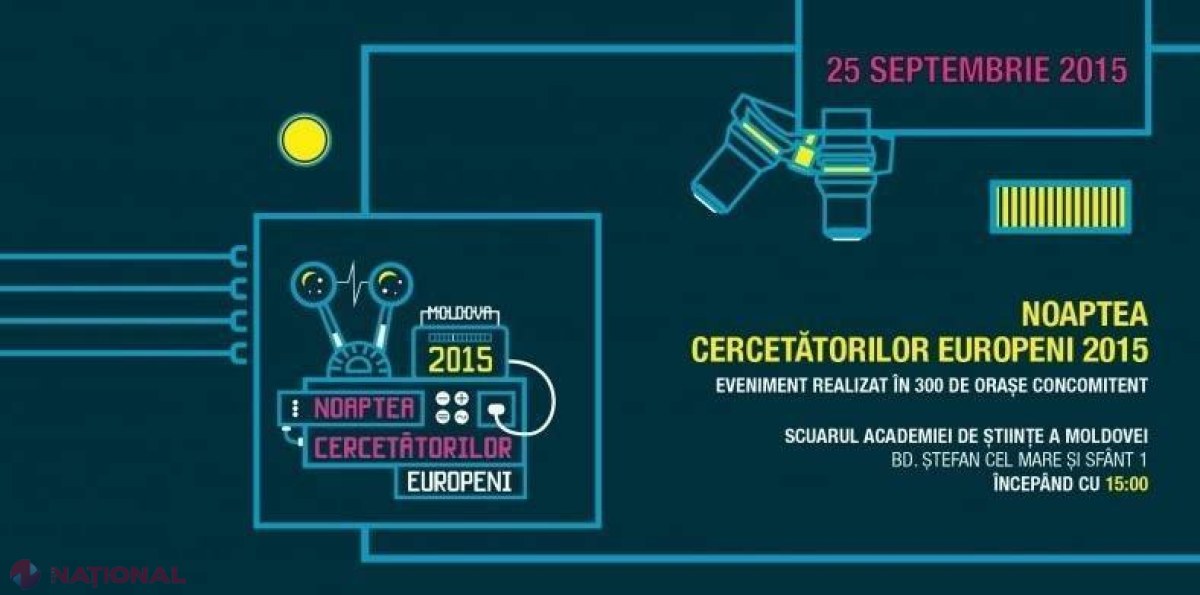 „Noaptea cercetătorilor”, în această săptămână la Chișinău