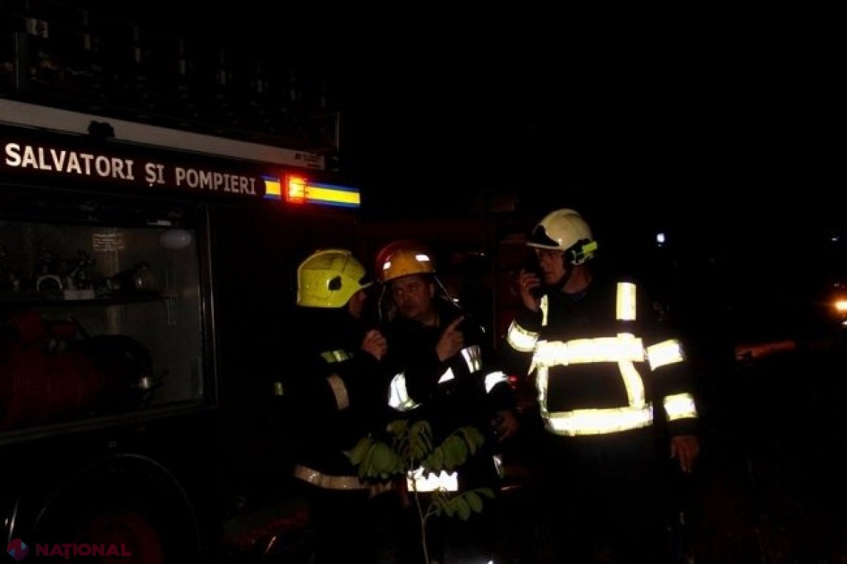Incendiu astă-noapte într-un apartament din Chișinău, soldat cu decesul proprietarului