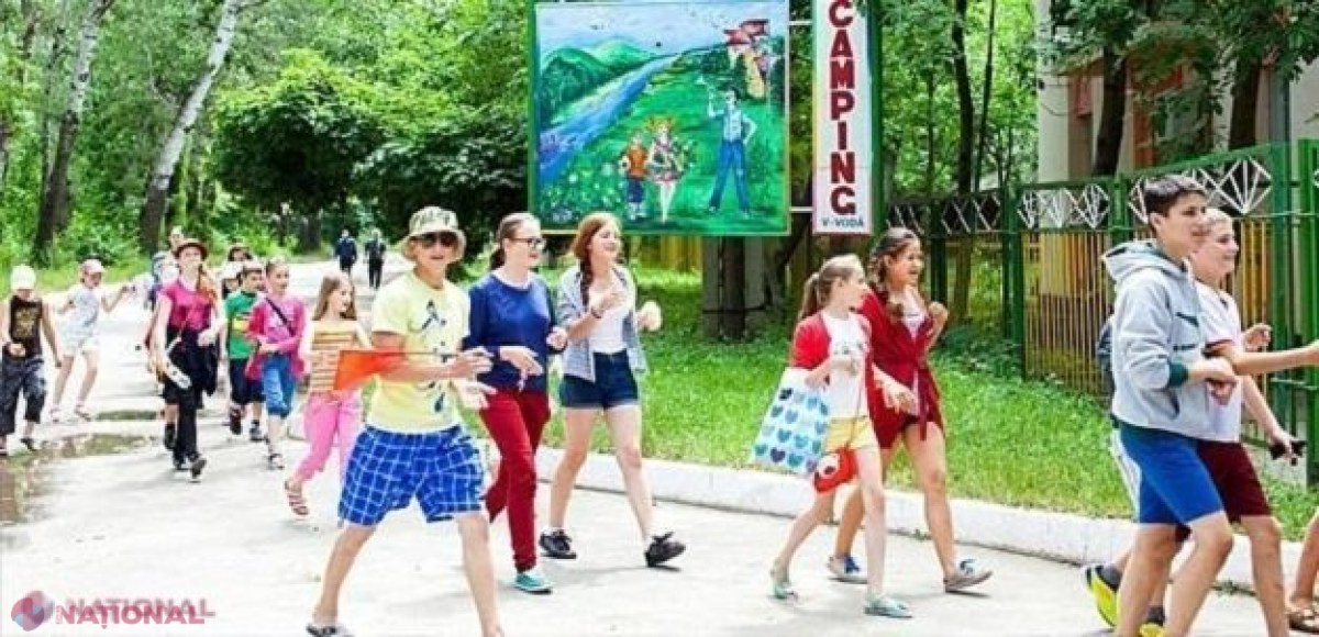 Copiii din zonele Ucrainei afectate de război se vor odihni la taberele din R. Moldova