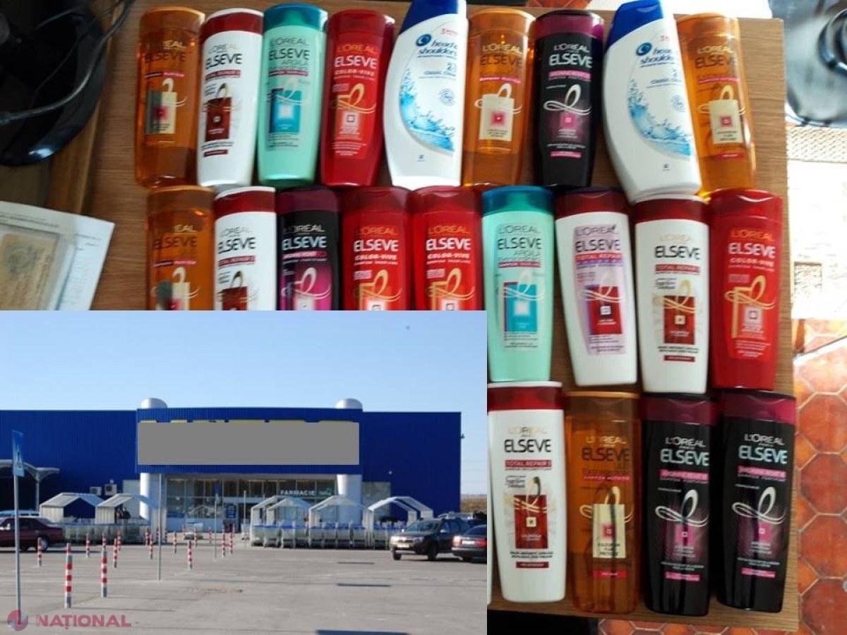 VIDEO RUȘINOS // Cum a reușit o tânără din R. Moldova să ia marfă de MII de lei dintr-un supermarket și să iasă FĂRĂ să o plătească