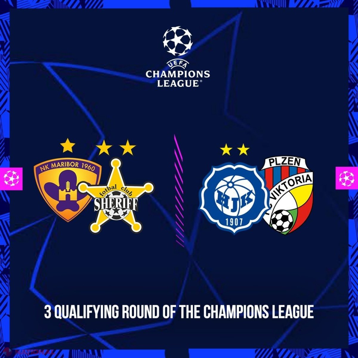 Adversar DIFICIL pentru FC Sheriff în turul III preliminar al Ligii Campionilor. Până atunci tiraspolenii trebuie să treacă de Maribor. Petrocub și Milsami au misiuni dificile contra unor echipe ca Gabala sau Young Boys